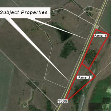 Primary map for property 2 Parcels FM 1389